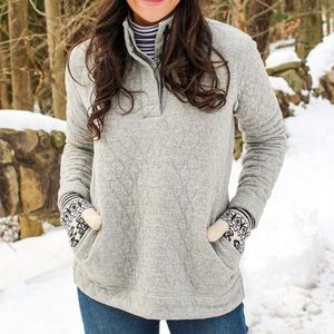 Grey Southern Tide Pullover XS